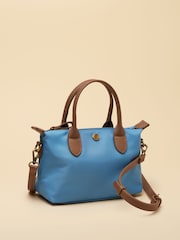 Joules Edie Blue Crossbody Bag - Image 7 of 9