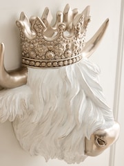 White Lord Hamish of Glen Glam Wall Art - Image 3 of 5