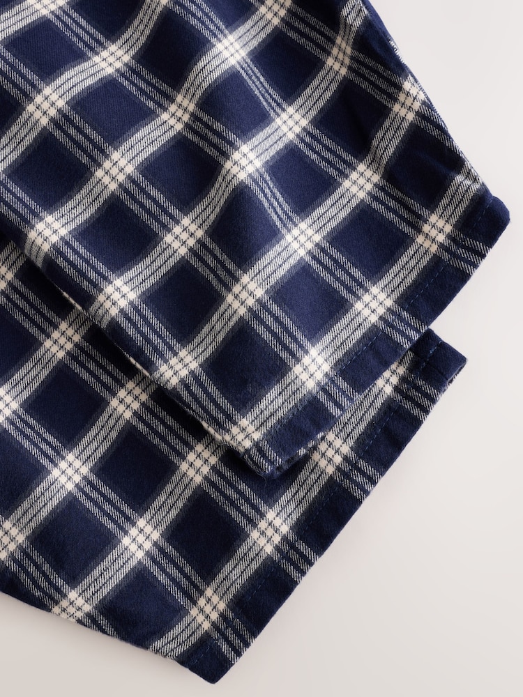 Navy Check Pullon Barrel Trousers (3-16yrs) - Image 8 of 8 Navy Check Pullon Barrel Trousers (3-16yrs) - Image 8 of 8