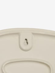 Set of 3 Textured Sprig Ceramic Plates Wall Plaques - Imagen 2 de 2