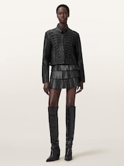 AllSaints Nara Pleated Skirt - صورة 2 من 7