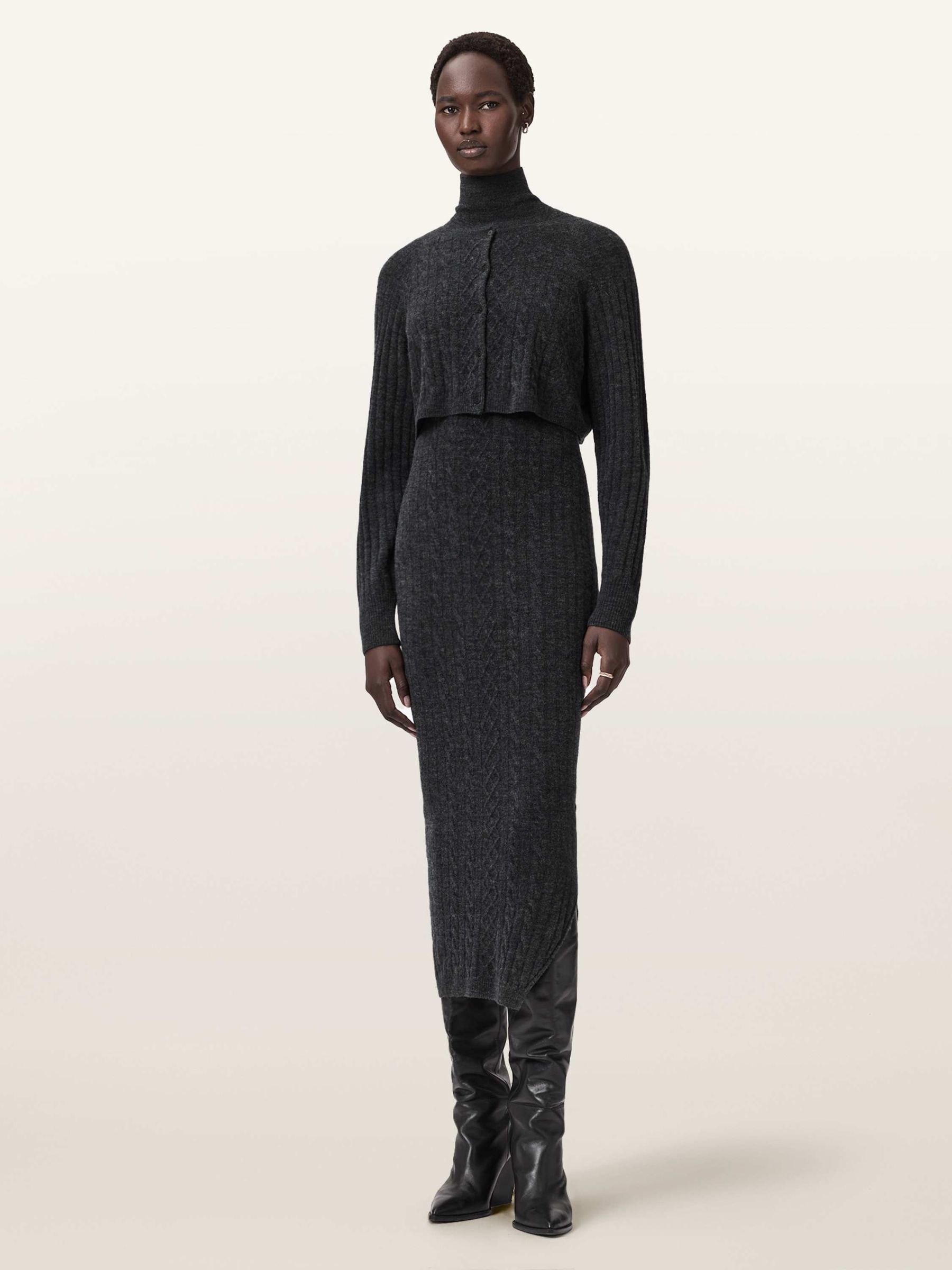 Next：日本 グレー - AllSaints Sabine ワンピース from Next Japan