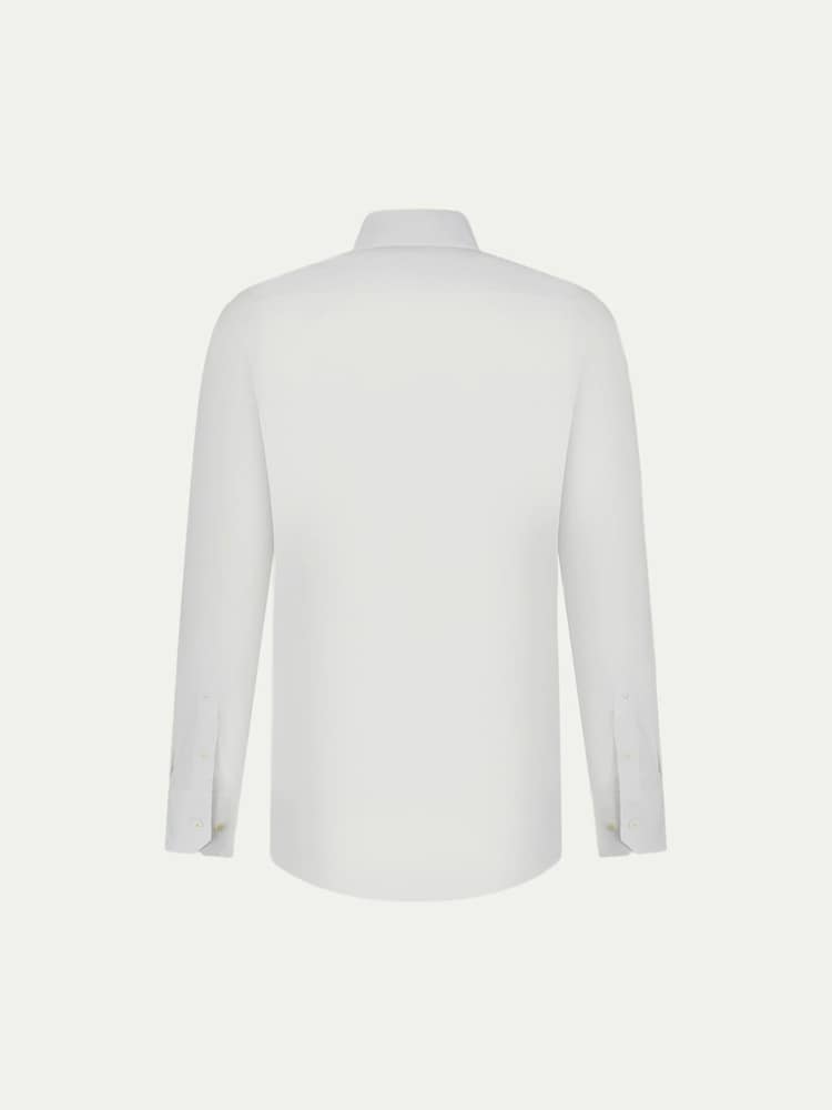Peckham Rye White High Collar Shirt - Image 2 of 6 Peckham Rye White High Collar Shirt - Image 2 of 6