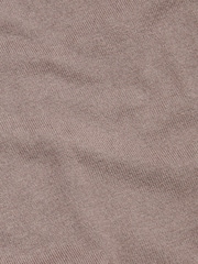 Peckham Rye Natural Knitted Long Sleeve Polo Shirt - Image 11 of 11