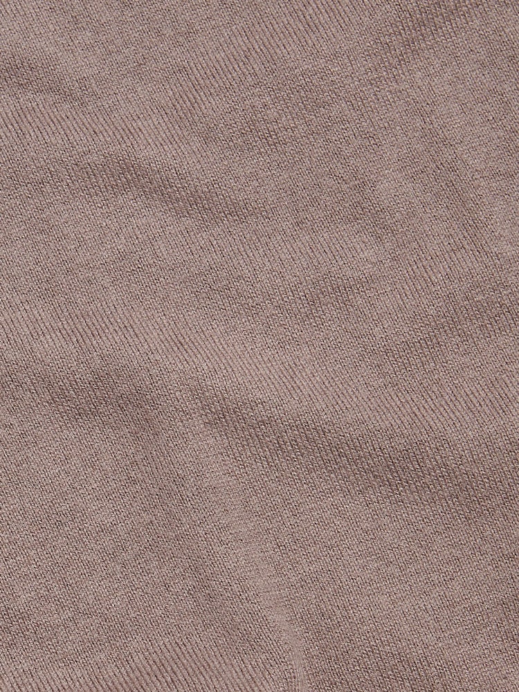 Peckham Rye Natural Knitted Long Sleeve Polo Shirt - Image 11 of 11