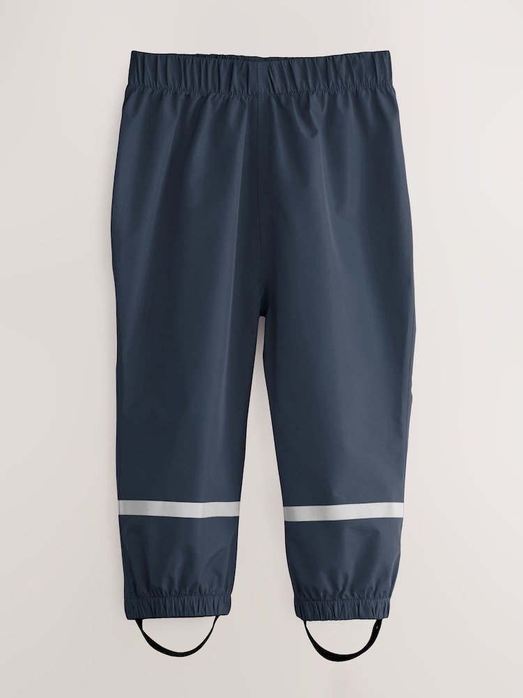 Bleumarin/Kaki - Waterproof Trousers 2 Pack (9mths-10yrs) - Imaginea 3 din 3
