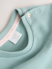 Sage Green Baby Sweat Top And Legging Set (0mths-2yrs) - Image 13 of 14