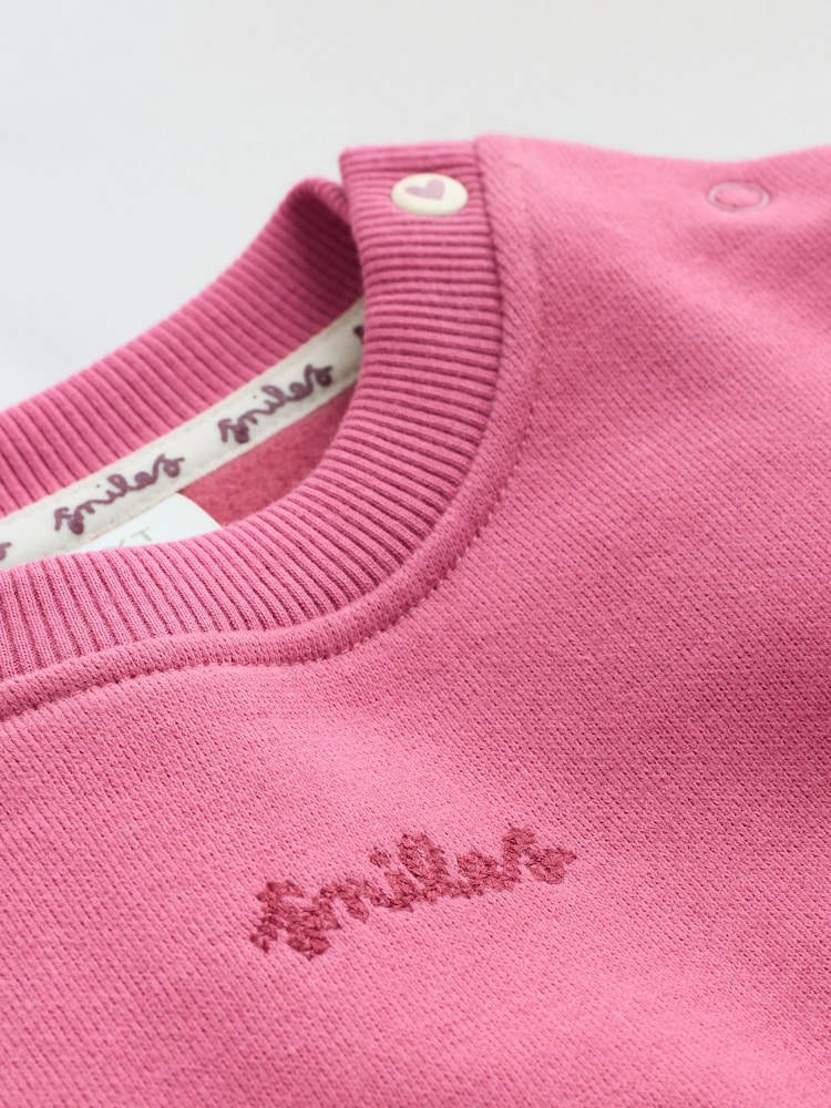 Plum Slogan Sweat Top and Joggers Baby Set (0mths-2yrs) - Image 12 of 12 Plum Slogan Sweat Top and Joggers Baby Set (0mths-2yrs) - Image 12 of 12