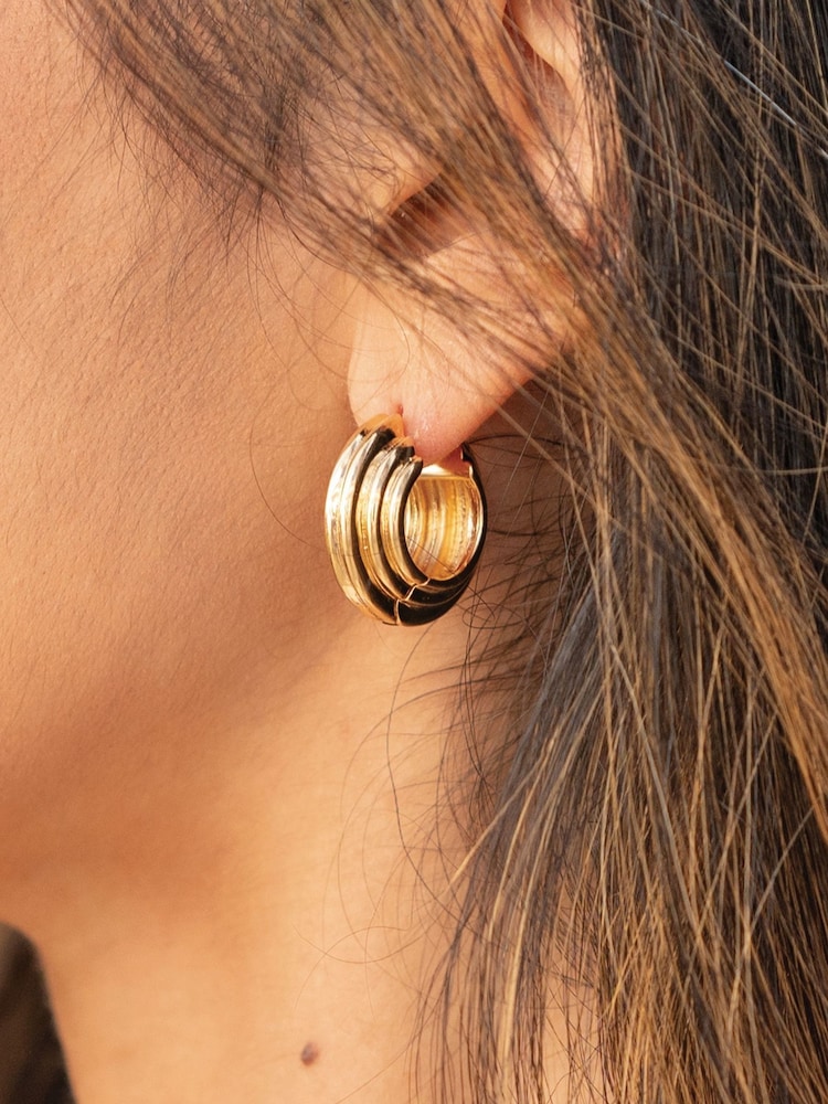 Ivory & Co Gold Tone Galway Earrings - Image 4 of 4 Ivory & Co Gold Tone Galway Earrings - Image 4 of 4