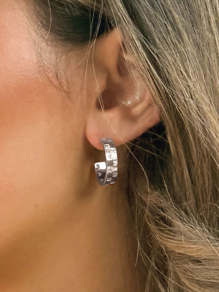 Ivory & Co Silver Tone Colchester Earrings - Image 4 of 4 Ivory & Co Silver Tone Colchester Earrings - Image 4 of 4