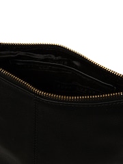 Pure Luxuries London Thorne' Leather Black Cross-Body Bag - Image 4 of 5