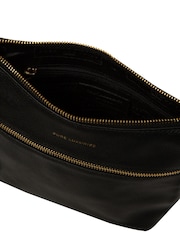 Pure Luxuries London Thorne' Leather Black Cross-Body Bag - Image 5 of 5