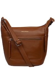 Pure Luxuries London Wittering' Leather Black Shoulder Bag - Image 1 of 7