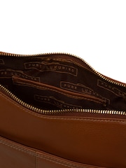 Pure Luxuries London Sloane' Leather Cross Body Black Bag - Image 5 of 7