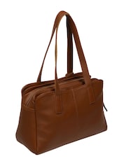 Marrón - Pure Luxuries London Farncombe' Black Leather Handbag - Imagen 2 de 8