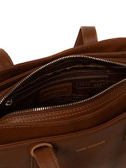 Marrón - Pure Luxuries London Farncombe' Black Leather Handbag - Imagen 3 de 8