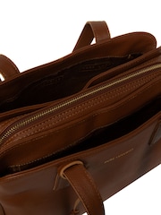 Marrón - Pure Luxuries London Farncombe' Black Leather Handbag - Imagen 5 de 8