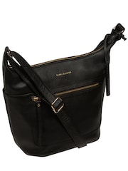 Pure Luxuries London Wittering' Leather Black Shoulder Bag - Image 4 of 7