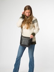 Pure Luxuries London Wittering' Leather Black Shoulder Bag - Image 7 of 7