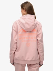 Superdry Pink Freestyle Softshell Ski Hoodie - Image 2 of 6