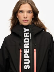 Superdry Black Ultimate Freestyle Ski Jacket - Image 5 of 7