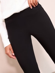Friends Like These Black Sculpting Stretch Flare Trousers - Image 2 of 5