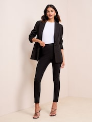 Friends Like These Black Sculpting Stretch Slim Trousers - Image 2 of 4
