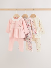 Pink Fairy Mouse Long Sleeve T-Shirt And Leggings Baby 6 Piece Set (0mths-2yrs) - Image 1 of 19