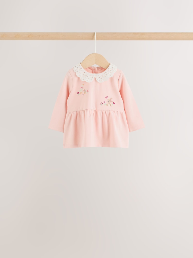 Pink Fairy Mouse Long Sleeve T-Shirt And Leggings Baby 6 Piece Set (0mths-2yrs) - Image 2 of 19
