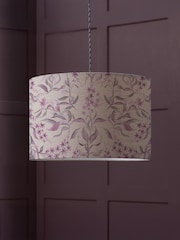 Voyage Maison Purple Hettie Eva Printed Lamp Shade - Image 1 of 2