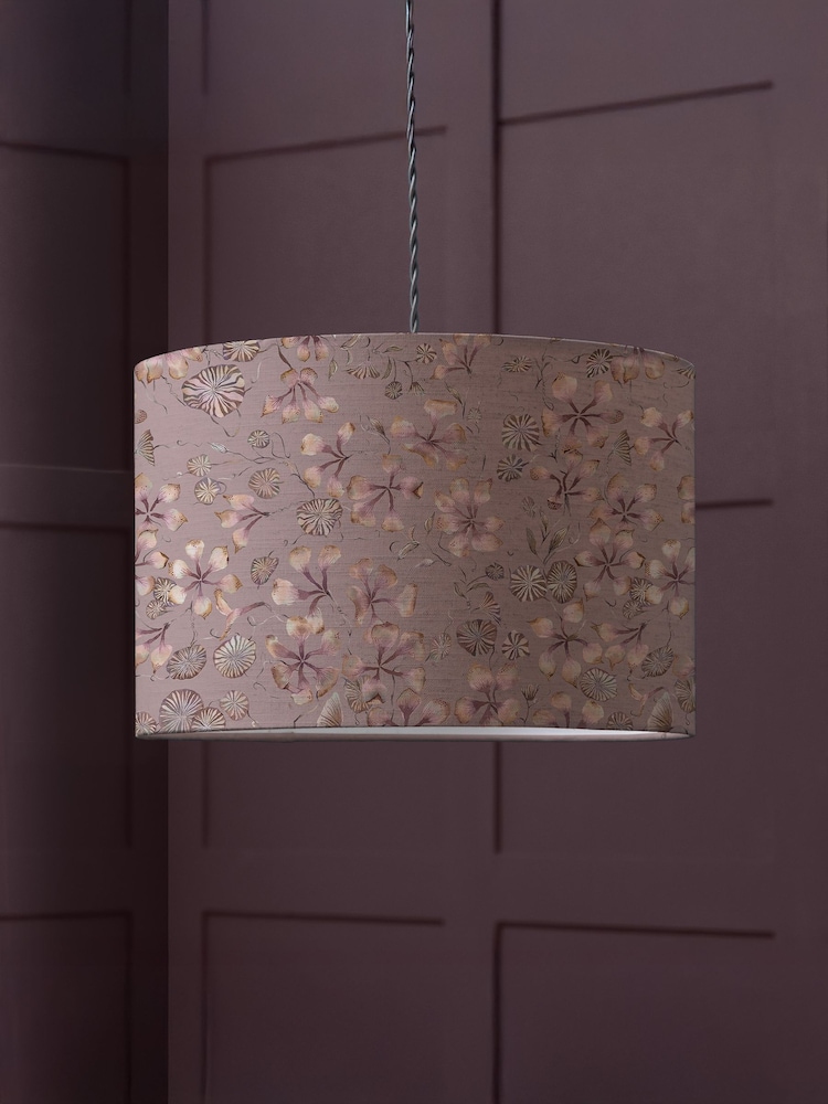 Voyage Maison Pink Philipa Eva Printed Lamp Shade - Image 1 of 2