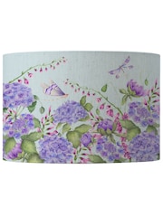 Voyage Maison Blue Seraphina Eva Printed Lamp Shade - Image 2 of 2