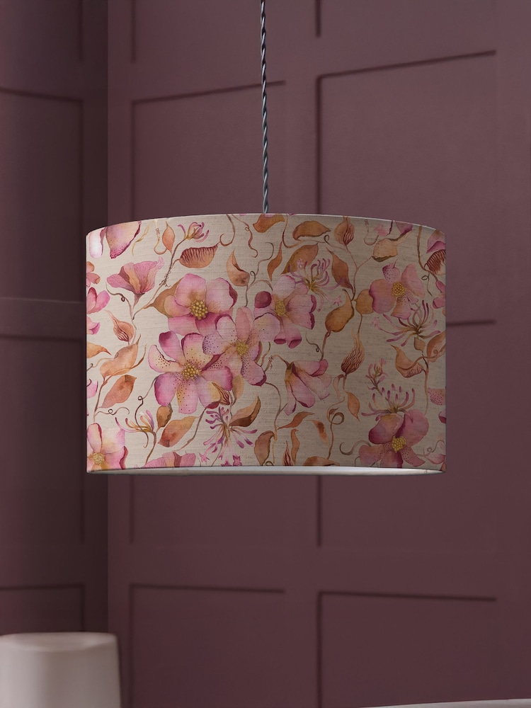 Voyage Maison Pink Daphne Eva Printed Lamp Shade - Image 1 of 2 Voyage Maison Pink Daphne Eva Printed Lamp Shade - Image 1 of 2