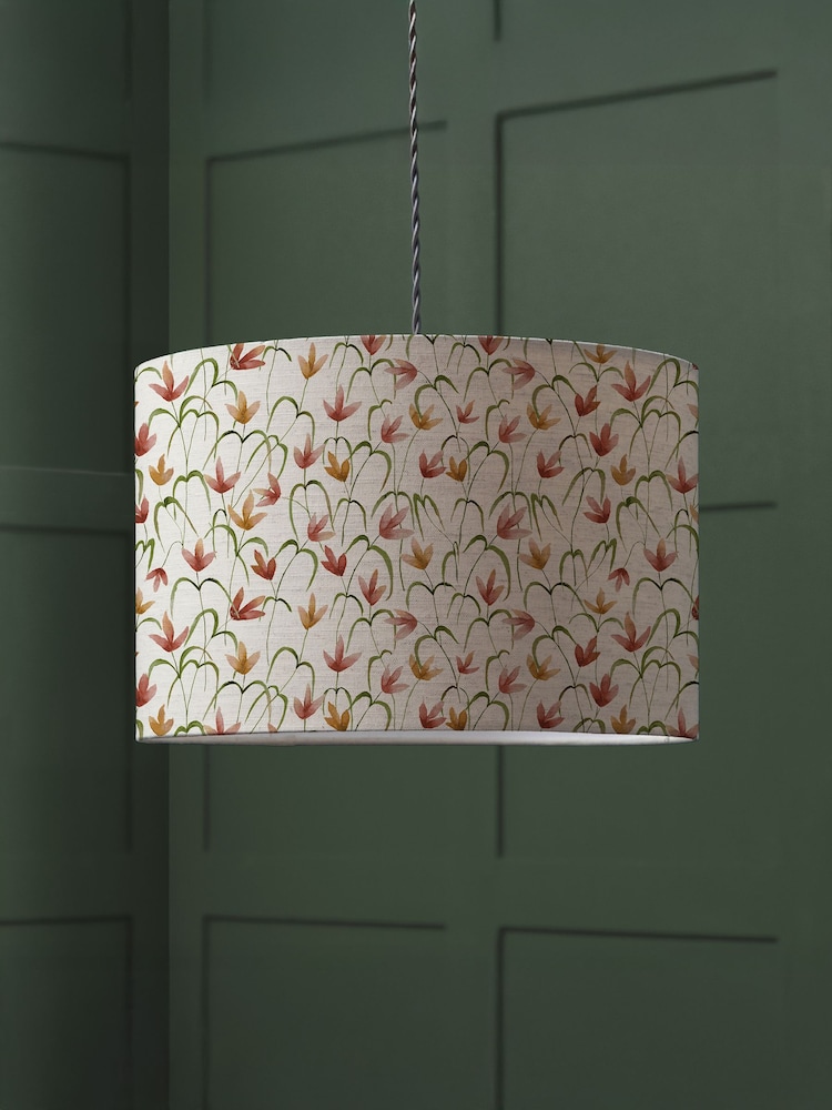 Voyage Maison Orange Fresia Eva Printed Lamp Shade - Image 1 of 2 Voyage Maison Orange Fresia Eva Printed Lamp Shade - Image 1 of 2