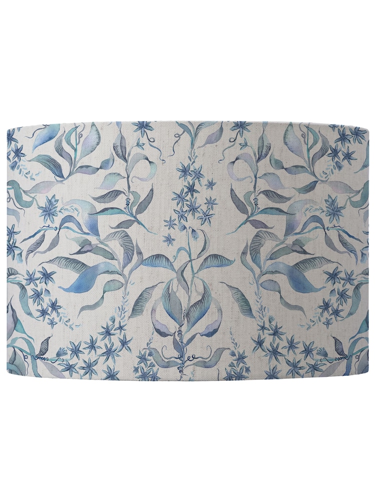 Voyage Maison Blue Hettie Eva Printed Lamp Shade - Image 2 of 2