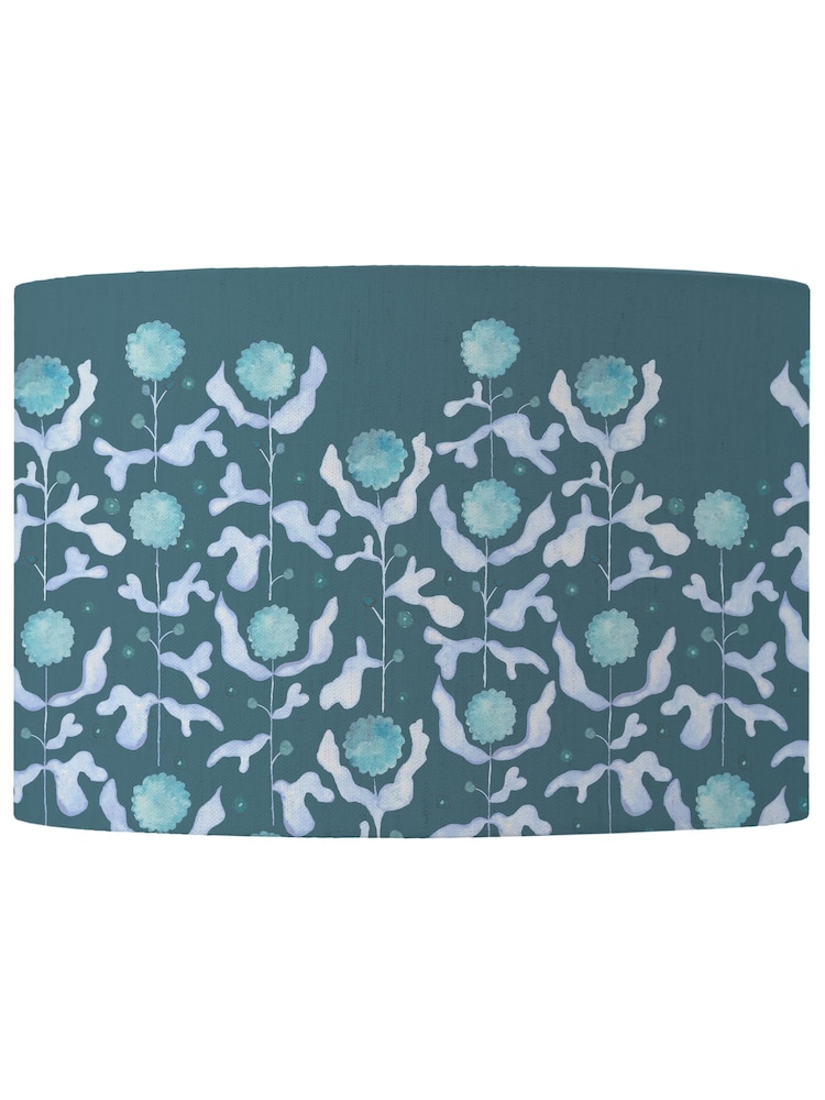 Voyage Maison Blue Mariani Eva Printed Lamp Shade - Image 2 of 2