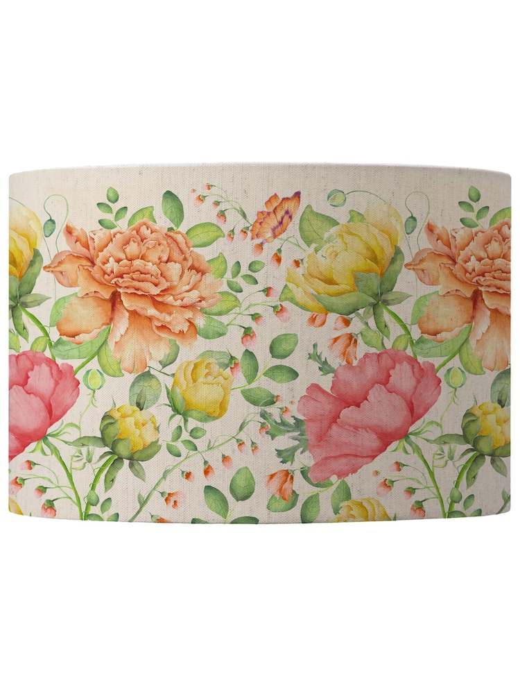 Voyage Maison Orange Maisie Eva Printed Lamp Shade - Image 2 of 2