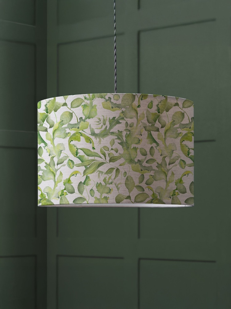 Voyage Maison Green Claudia Eva Printed Lamp Shade - Image 1 of 2