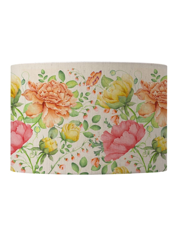 Voyage Maison Orange Maisie Eva Printed Lamp Shade - Image 2 of 2