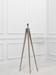Voyage Maison Grey Aratus Wooden Floor Lamp Base - Image 1 of 1