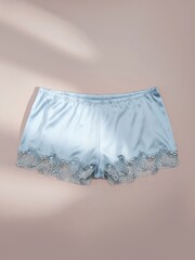 Aiyla Siwss Designed Embroidered Shorts - Image 5 of 8