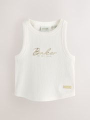 Baker by Ted Baker 3 Pack Ribbed Racer Back Vests - 圖片 2/8