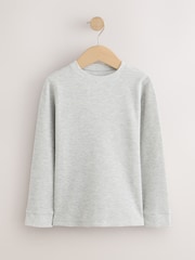 Grey/Black Grey Waffle Thermals 2 Pack (2-16yrs) - Image 2 of 6