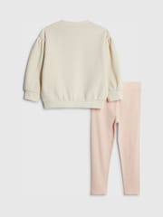 River Island-sett med sløyfe og leggings - Bilde 2 av 4