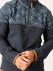 FatFace Airlie Navy Sweat Top - Image 3 of 6