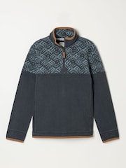 FatFace Airlie Navy Sweat Top - Image 6 of 6