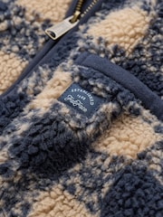FatFace Check Fleece - Imaginea 3 din 3