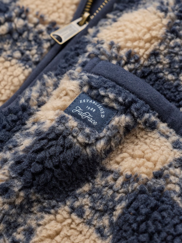 FatFace Check Fleece - Imaginea 3 din 3 FatFace Check Fleece - Imaginea 3 din 3