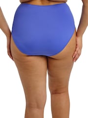 Elomi Blue Plain Sailing Full Bikini Brief - Image 2 of 5