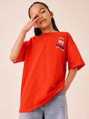 Red Kimchi - Oversize-T-Shirt mit Grafik (3–16 J.) - Bild 3 von 7